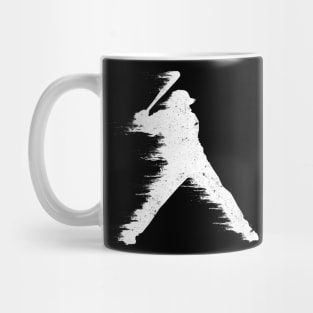 Baseball Batter Illustration Mug